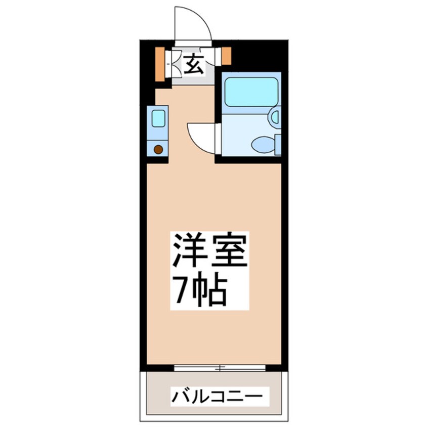 間取図 ロマネスク水前寺