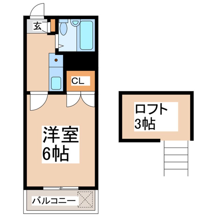 間取図 スカイコート