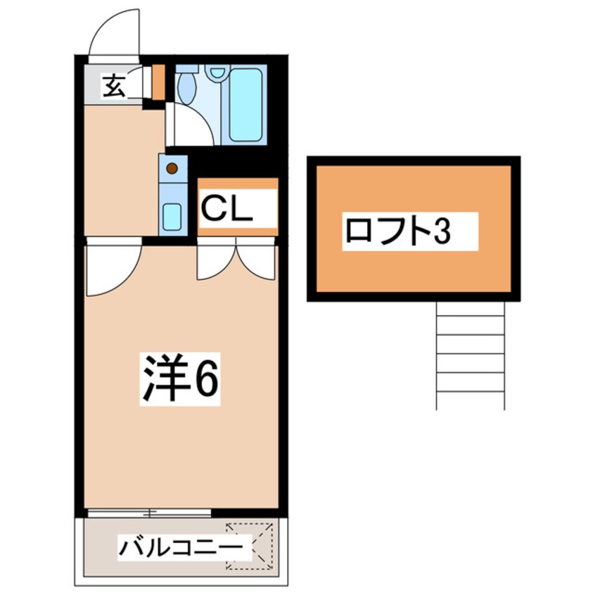 間取図 スカイコート