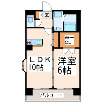 間取図 オンブラージュ白山