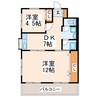 第5梅香園ビル（国府） 2DKの間取り
