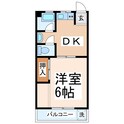 幸ハイツの間取図