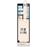 カナルドゥ水前寺Ⅱ 1Kの間取り