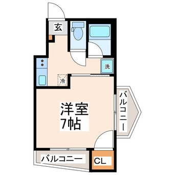 間取図 エル新屋敷Ｂ