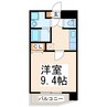 ニュー水前寺 1Kの間取り