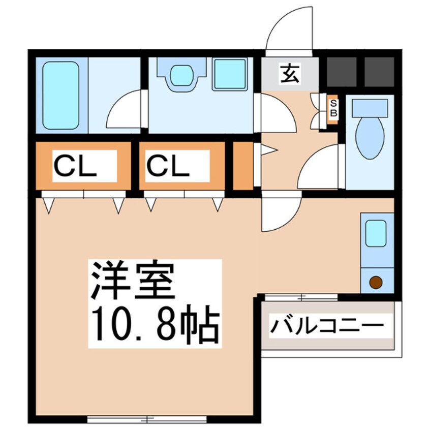 間取図 香梅マンション菅Ⅱ