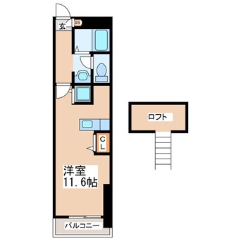 間取図 ドルチェ水前寺