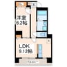 ロマージュ上通り並木坂 1LDKの間取り