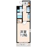 カルフールＢ.Ｃ白山 1Kの間取り