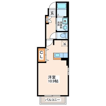 間取図 ムーンヒル水前寺