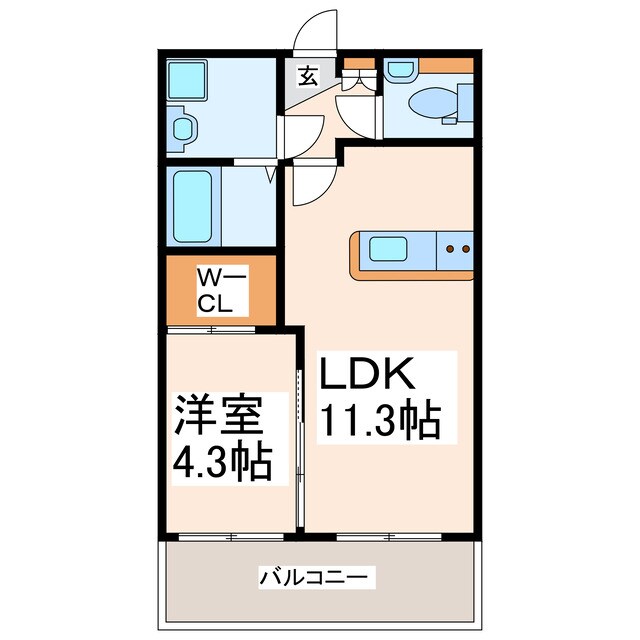 間取り図 クラウディア八王寺