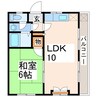 セレーノ九品寺 1LDKの間取り