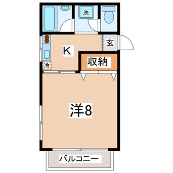 間取図 水前寺友誠ビル