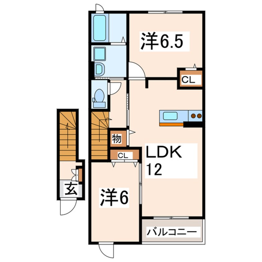間取図 エスポワールヒル