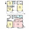 江津２丁目戸建貸家 4LDKの間取り
