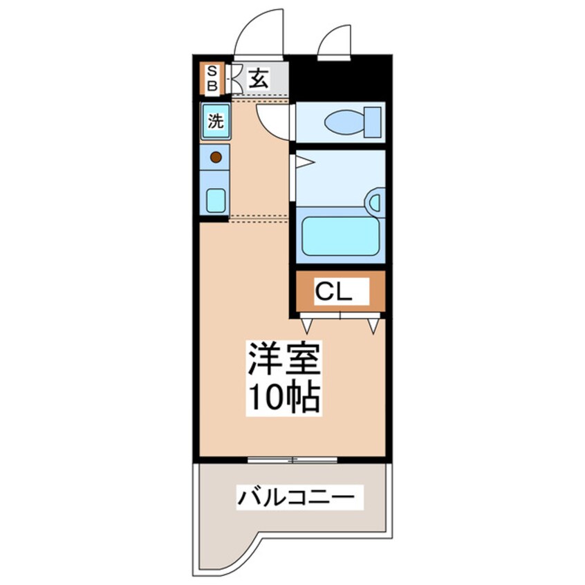 間取図 プライムシティ熊本