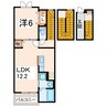 産交バス（熊本市）/保田窪 徒歩4分 2階 築12年 1LDKの間取り