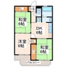 パサージュ新大江（ｺｰﾎﾟ新大江） 3DKの間取り