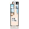 エレガンス藤崎宮 1Rの間取り