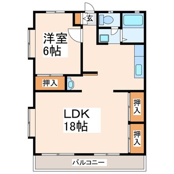 間取図 ハイムオアシス