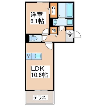 間取図 ef三番館