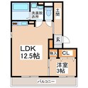 セジュール・マイの間取図