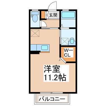 間取図 ファボーリ水前寺