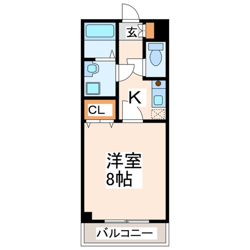 間取図 サウス清香