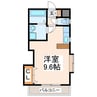 フォレストハイム新屋敷 1Rの間取り
