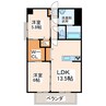 A REST新町 2LDKの間取り