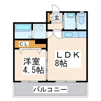 間取図 ライズ八王寺