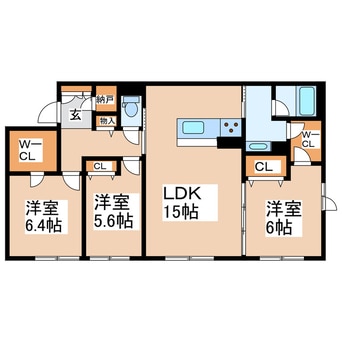 間取図 産交バス（熊本市）/神園･バイパス 徒歩6分 1階 築3年