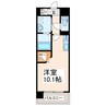 SQUARE坪井 1Rの間取り