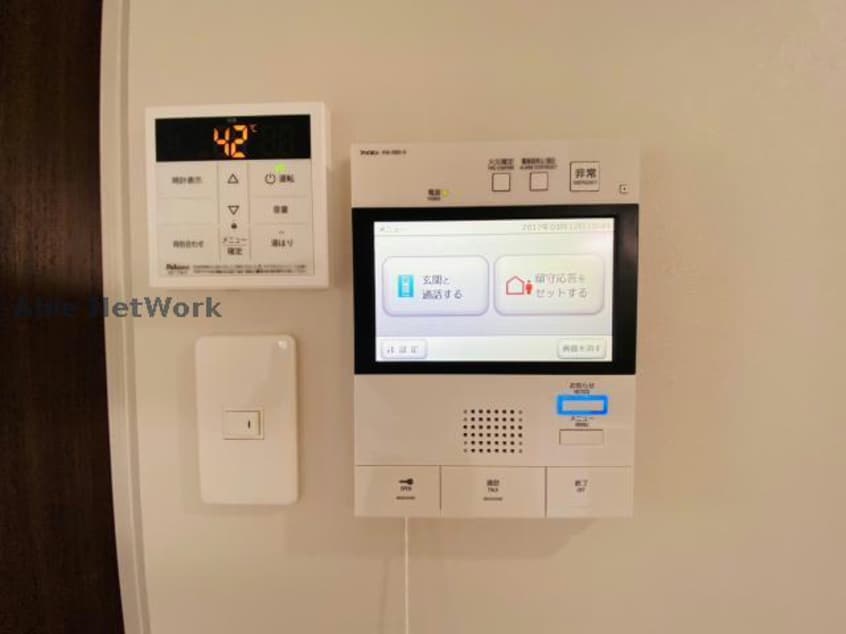 録画機能付きのモニターホン SQUARE坪井