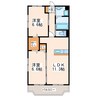 サンシャイン帯山 2LDKの間取り