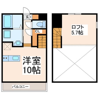 間取図 グランツ琴平