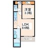 REGALEST　ZORRO 1LDKの間取り