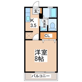 間取図 シティハイムレトア