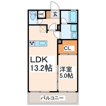 間取図 キャナルアーク