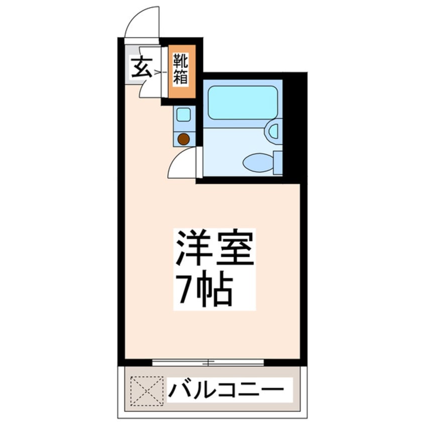 間取図 シンコー熊本駅前スカイマンションⅠ