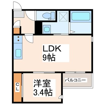間取図 REGALESTフロンティアⅢ