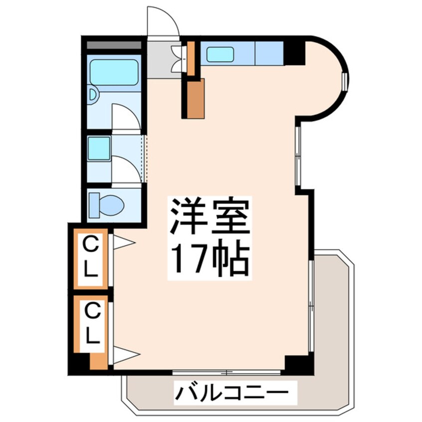 間取図 アローハイム紺屋