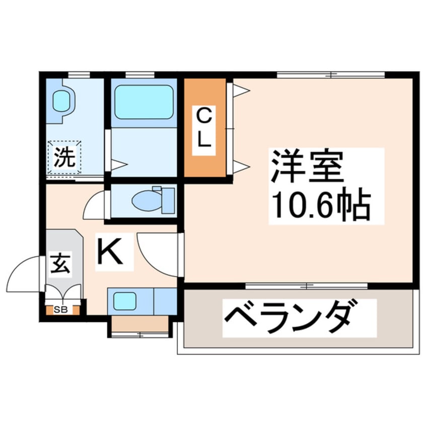 間取図 クレリア大江東