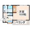 クレリア大江東 1Kの間取り