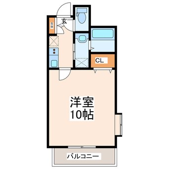 間取図 ブルグ保田窪