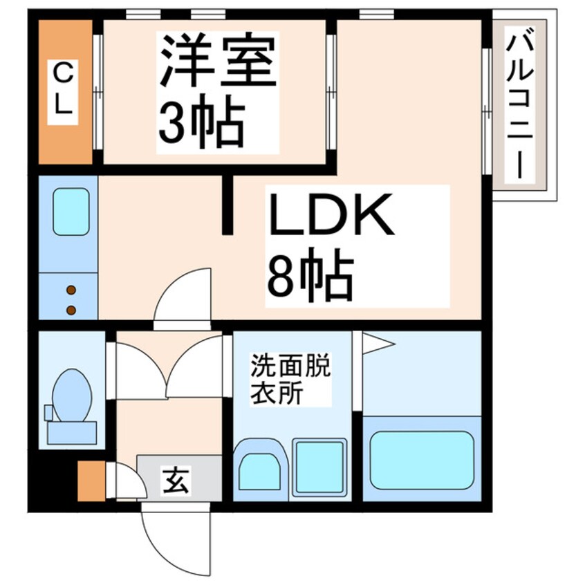 間取図 REGALESTきらら
