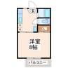 エクセル五島 1Kの間取り