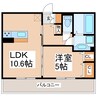 D-room出水 1LDKの間取り