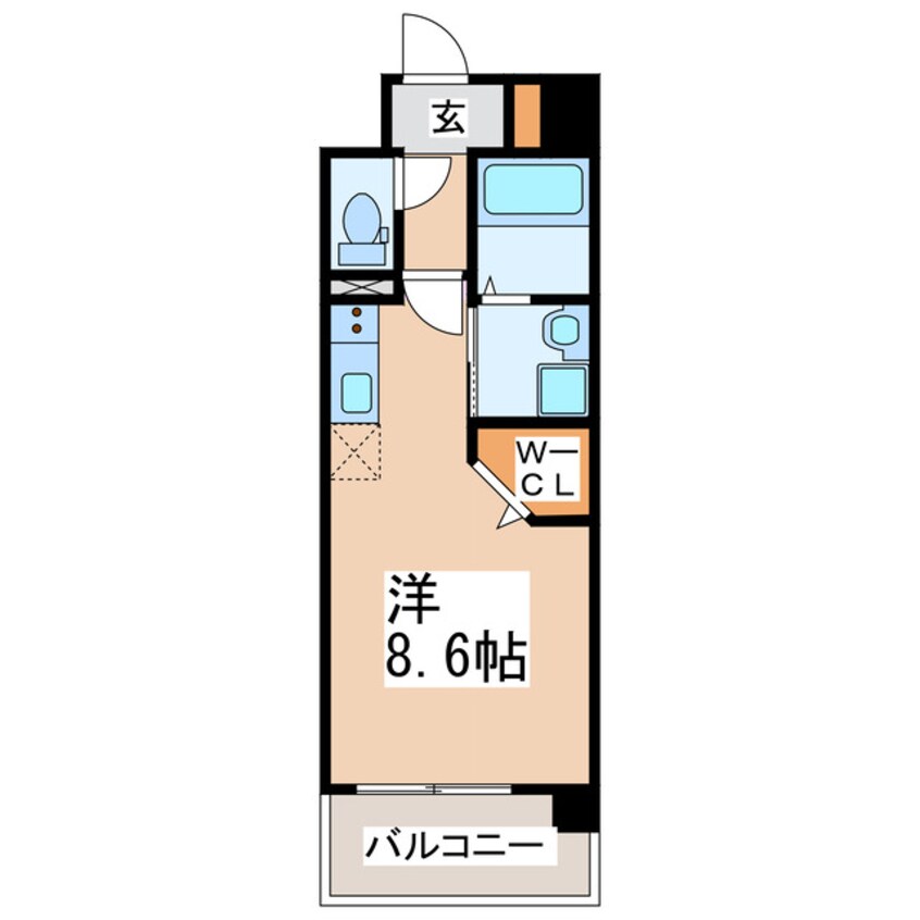 間取図 レオファミーユ世安