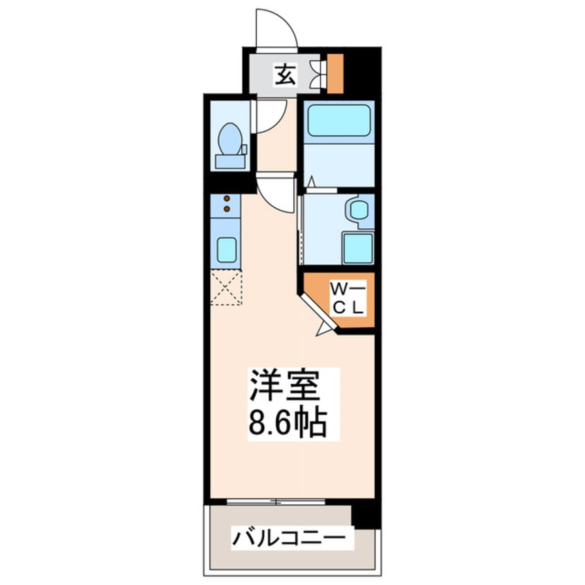 間取図 レオファミーユ世安